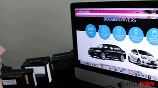 Rachel’s hairy pussy gets licked, fingered, and fucked outdoors