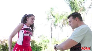 Elena Brings Her Cheer Passion Beyond the Floor