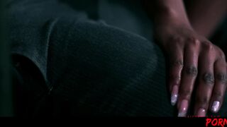 Jasmine Webb Paints Her Face For A Night Of Action